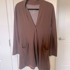A to z soft chocolate brown jacket